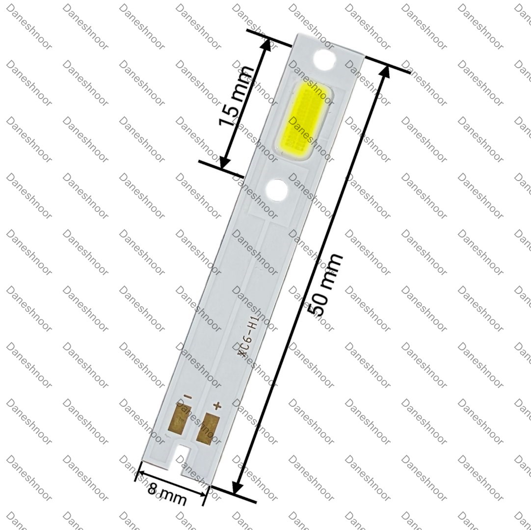 چیپ هدلایت سی او بی اچ یک 9 وات | COB X-C6-H1 9W