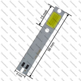 چیپ هدلایت سی او بی اچ یک 15 وات * COBH1 headlight chip 15W