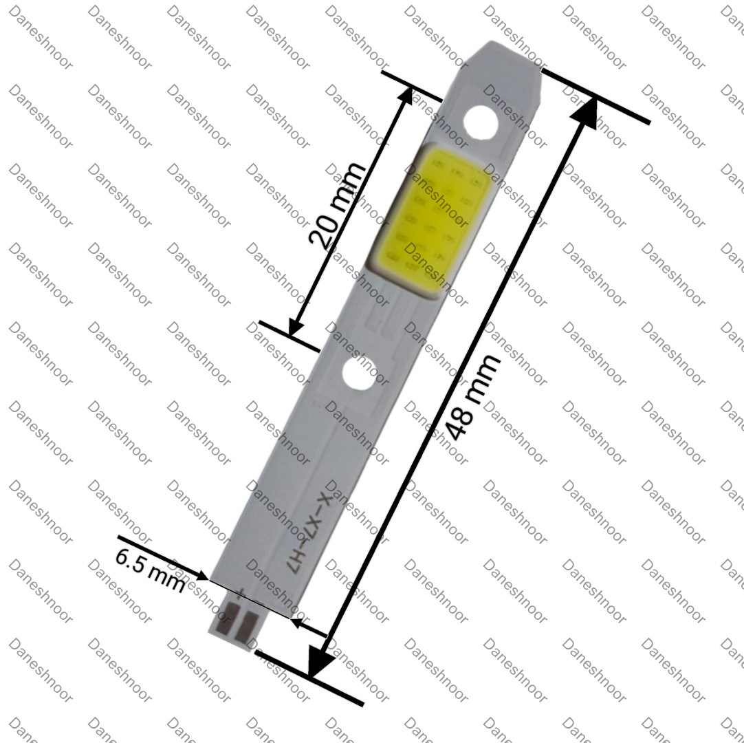 چیپ هدلایت سی او بی ایکس هفت اچ هفت 9 وات | COB X7-H7 9W