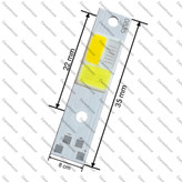 چیپ هدلایت سی او بی اچ سه سه رنگ 27 وات * COB H3 headlight chip, three colors 3C 27 W