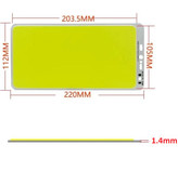 چیپ ال ای دی 100 وات سی او بی 12 ولت مناسب کمپ * 100W 12V COB LED chip, suitable for camping