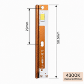 چیپ هدلایت ام هشت اچ یک 60 وات * M8 H1 headlight chip 4300N