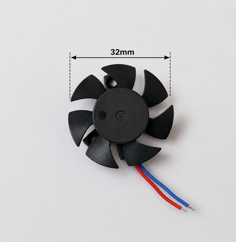 فن سه پیچ بزرگ * Large three-blade fan