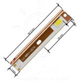 چیپ هدلایت ام هشت اچ یک 60 وات * M8 H1 headlight chip 4300N