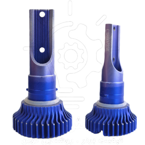 بدنه هدلایت آبی اچ هفت * Blue H7 headlight housing