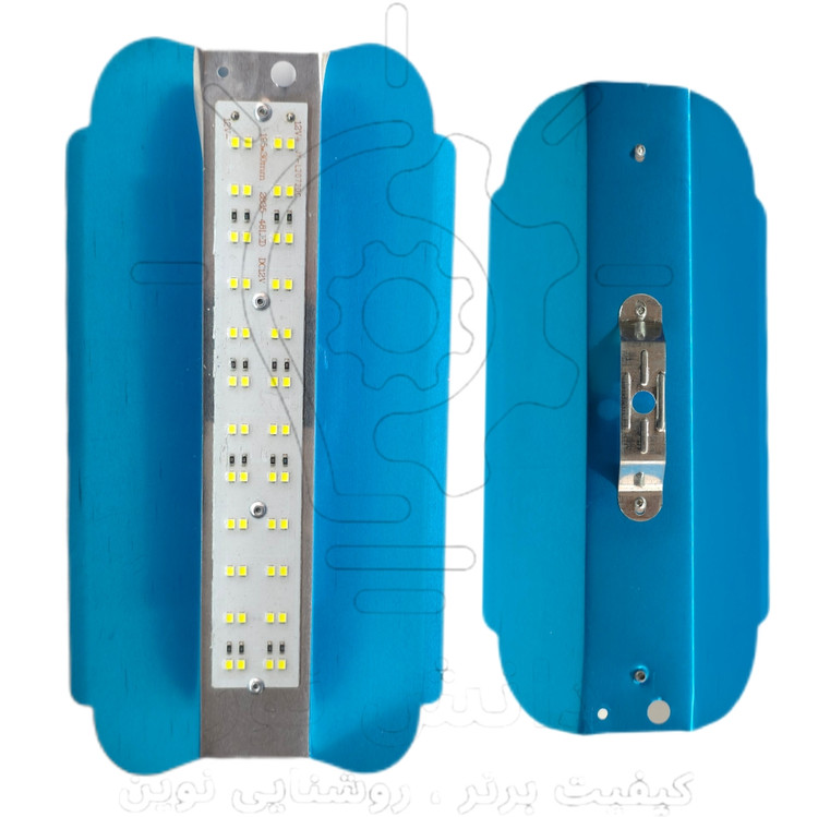 پروژکتور کمپینگ 30 و 60 وات سیار خودرویی * Portable 30W and 60W camping floodlight with vehicle power compatibility