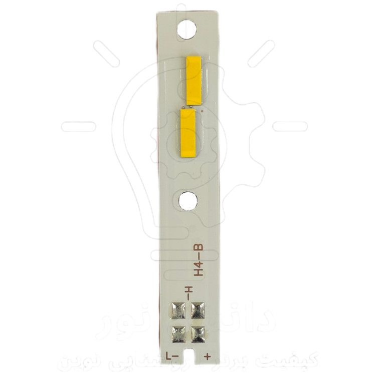چیپ هدلایت سی اس پی اچ چهار رنگ نور زرد 30 وات * H4 30W 4-Color LED Headlight Bulb Chip with CSP Technology (Yellow Light)