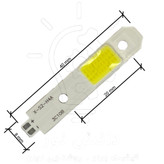 چیپ هدلایت سی او بی اچ چهار 12 وات * headlight chip COB S2-H4 12W